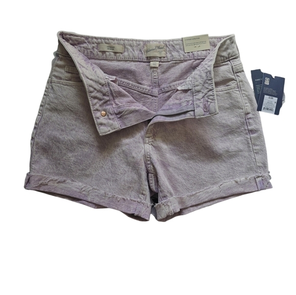 NWT Universal Thread Co. Purple Vintage Stretch High Waisted Denim Short… - Picture 3 of 5